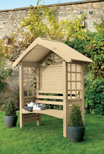 Painted Garden Arbours Painted Garden Arbours