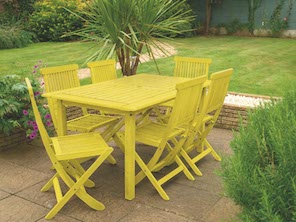Dazzling Yellow Garden Furniture Colour Dazzling Yellow Garden Furniture Colours