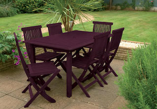 Summer Damson Garden Furniture Colour Summer Damson Garden Furniture Colour