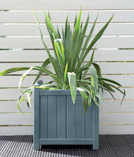 Beaumont Blue Planter Pot Colour Beaumont Blue Planter Pot Colour